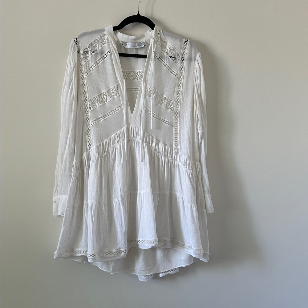 Iro White Dress Sz XS/S
